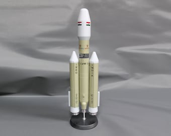 Indian ISRO GSLV MK3 Rocket Spacecraft Launch Vehicle Scale Model
