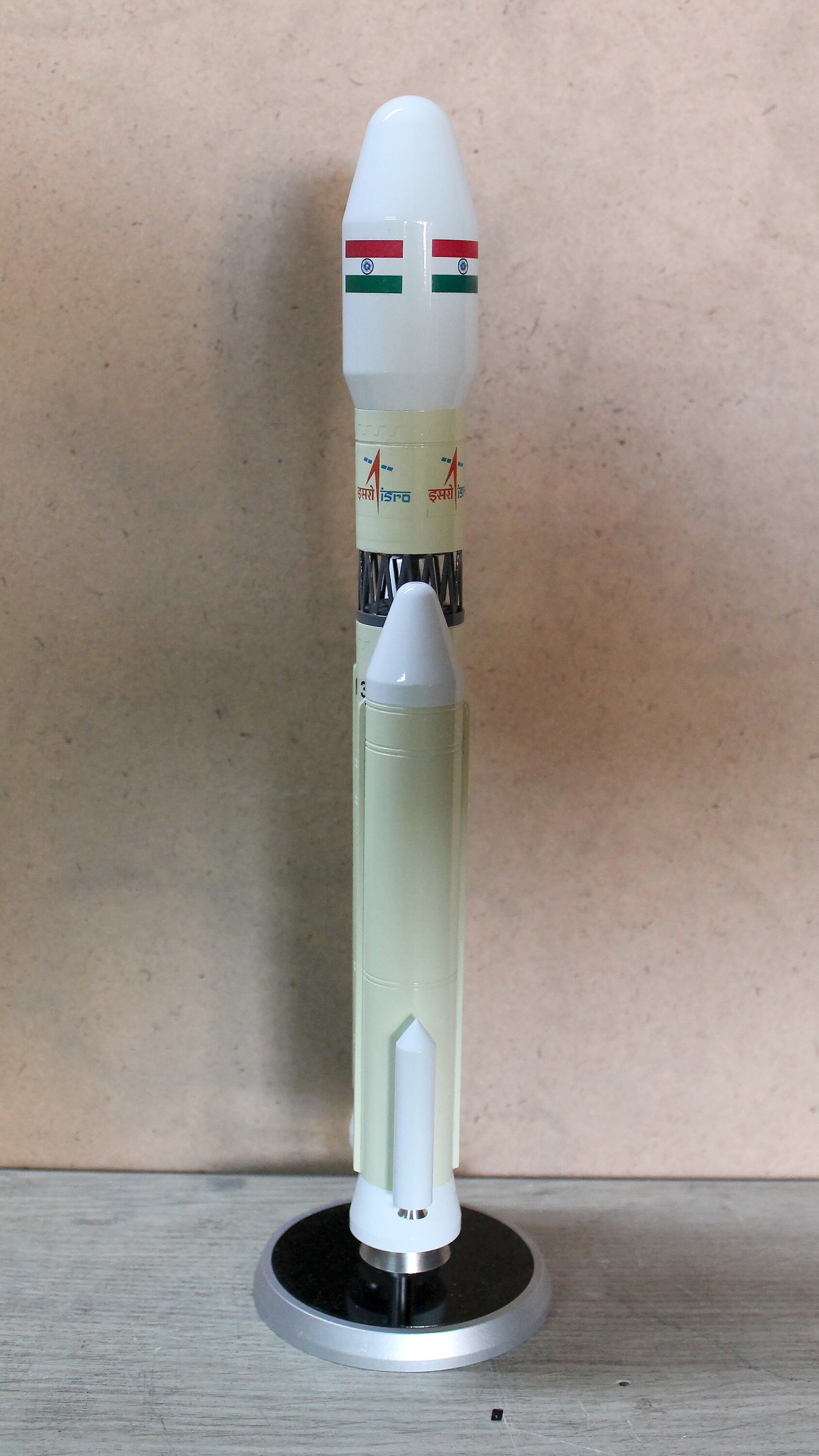 Indian ISRO GSLV MK3 Rocket Spacecraft Launch Vehicle Scale Model