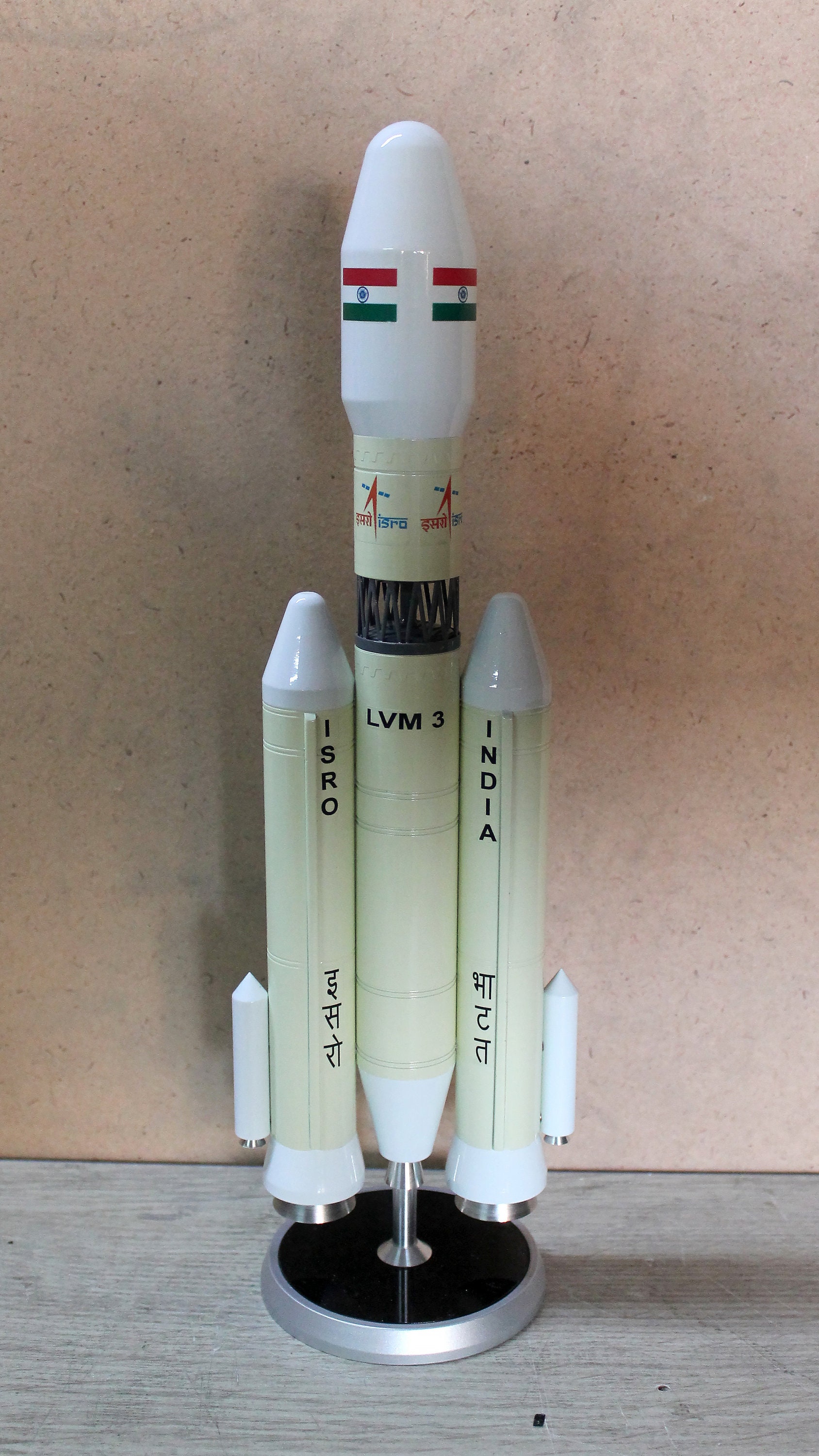 Indian ISRO GSLV MK3 Rocket Spacecraft Launch Vehicle Scale Model