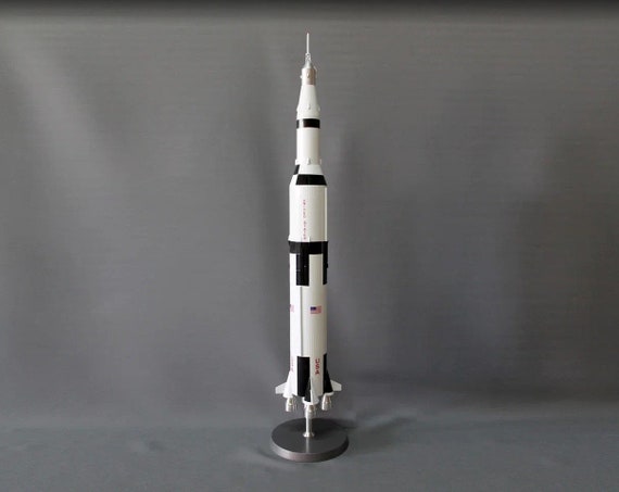 Premium Handmade Legendary NASA Saturn 5 Spacecraft Launch Vehicle