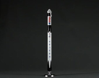 BIG!!!! Handmade premium made SpaceX Falcon 9 Crew Dragon rocket spacecraft launch vehicle scale model 1/50