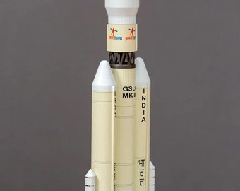 Indian ISRO GSLV MK3 Rocket Spacecraft Launch Vehicle Scale Model