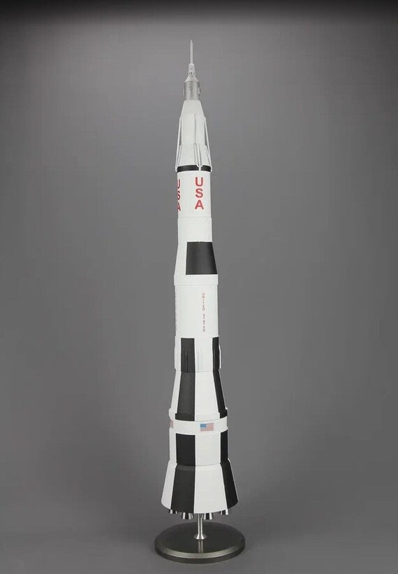 Legendary NASA Nova Rocket Scale 1:72| Handcraft Model Launch