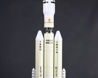 Indian ISRO GSLV MK3 Rocket Spacecraft Launch Vehicle Scale Model