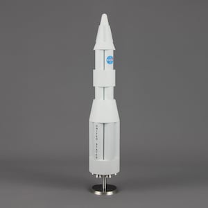 NASA First NOVA  spacecraft launch vehicle scale model