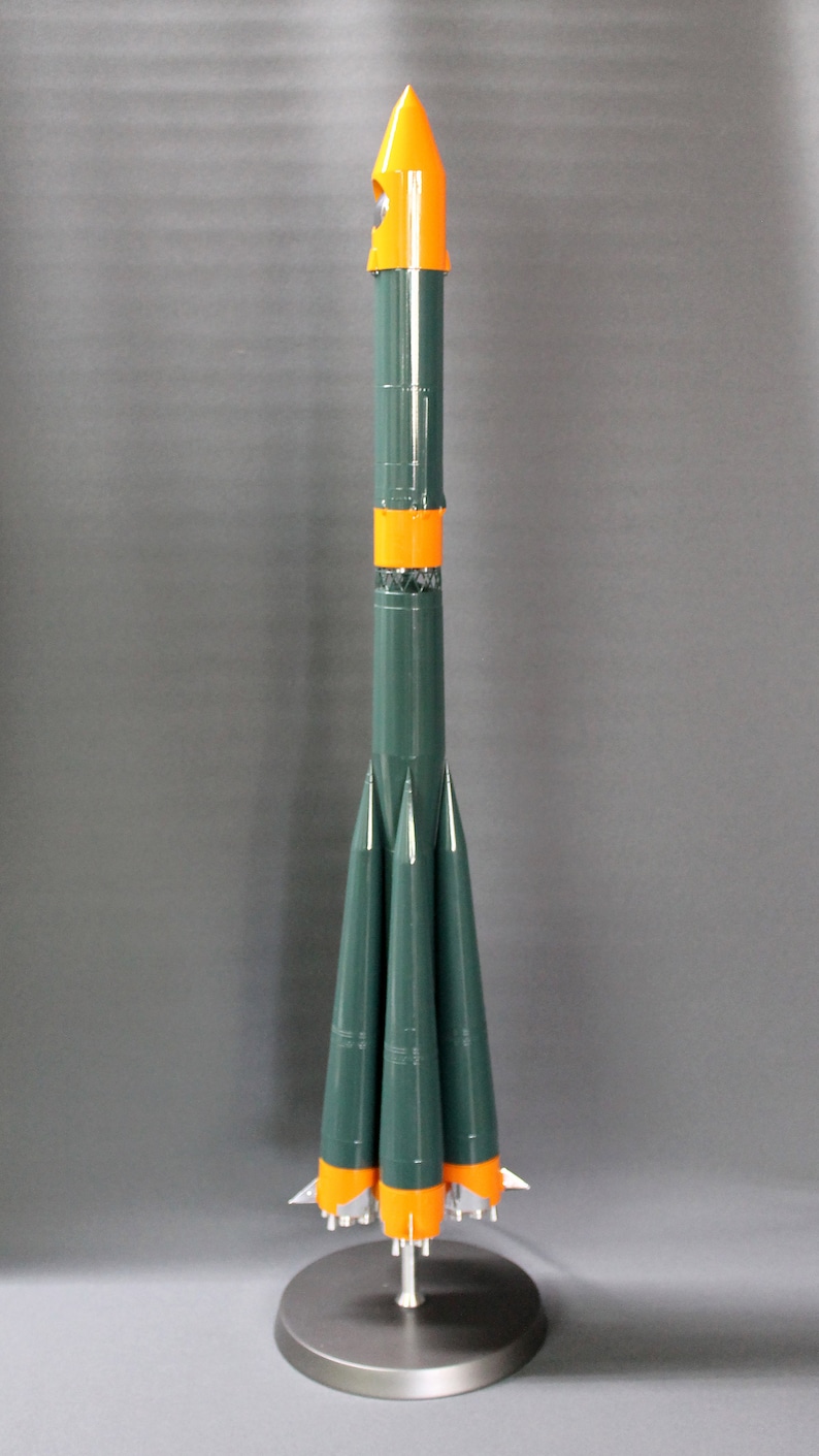 Ussr Legendary Voskhod Spacecraft Launch Vehicle Scale Model Etsy