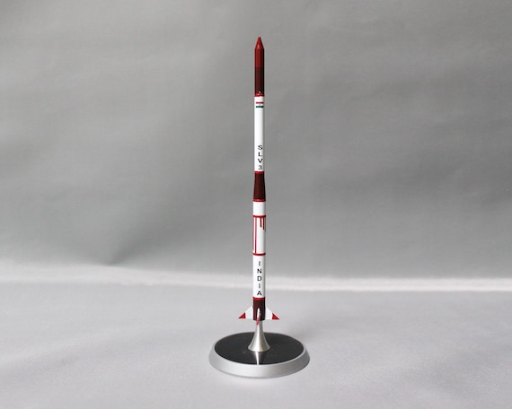 Indian ISRO SLV3 Rocket Spacecraft Launch Vehicle Scale Model - Etsy