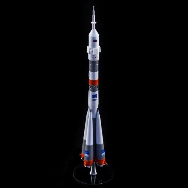 Russian Soyuz-FG spacecraft launch vehicle scale model