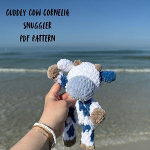 Modello per coccolare la mucca Cornelia - Modello all'uncinetto per mucca - Modello all'uncinetto senza cuciture