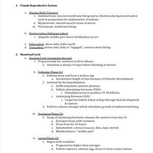 Maternity RN exam #1 complete study guide