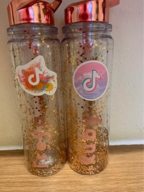 Tiktok Water Bottles Personalized Etsy