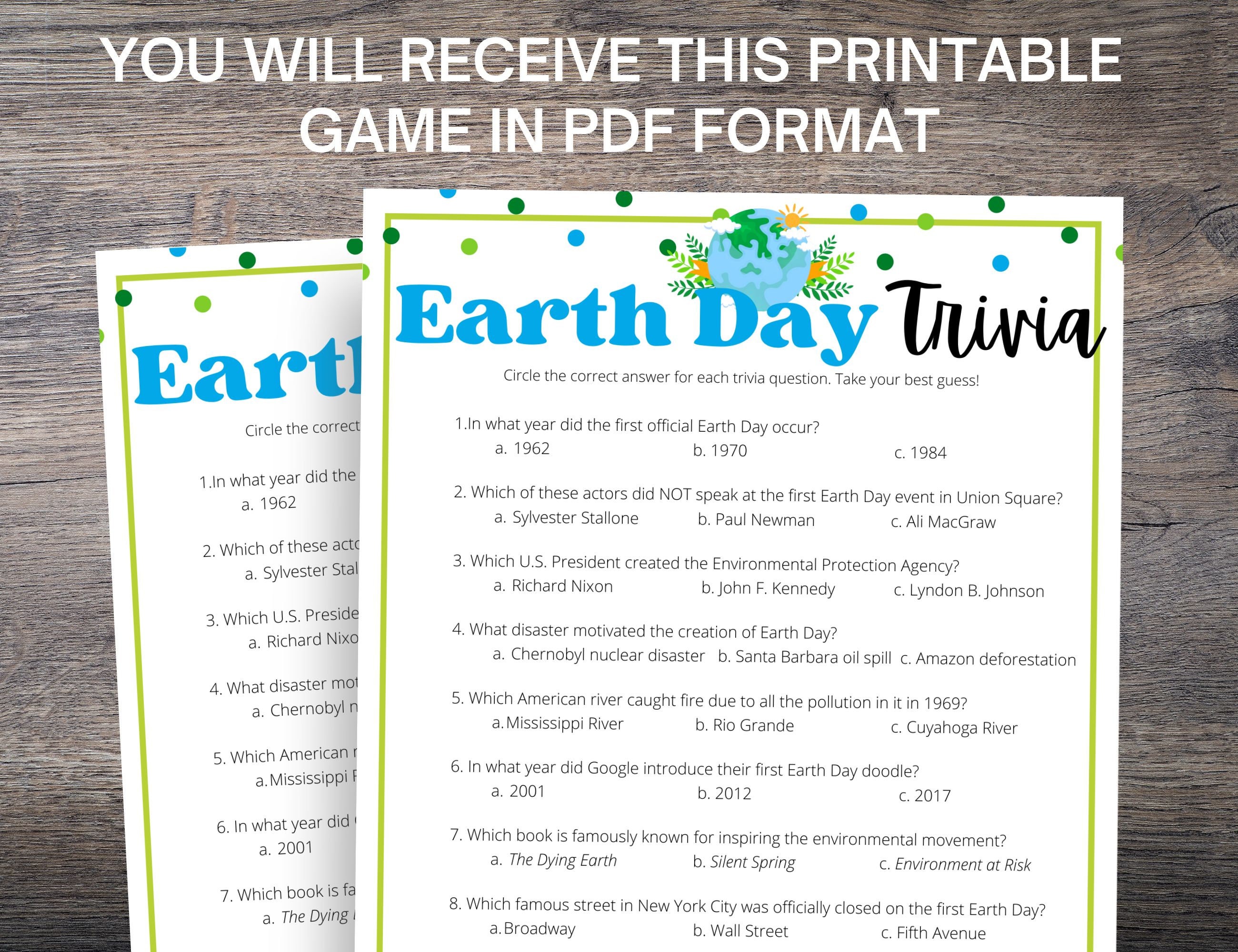 Earth Day Trivia Game Printable Earth Day Trivia Questions Etsy earth-day-trivia-game-printable-earth-day-trivia-questions-etsy