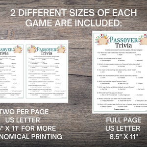 Passover Games MEGA BUNDLE, Fun Passover Activities, Seder Dinner Games ...