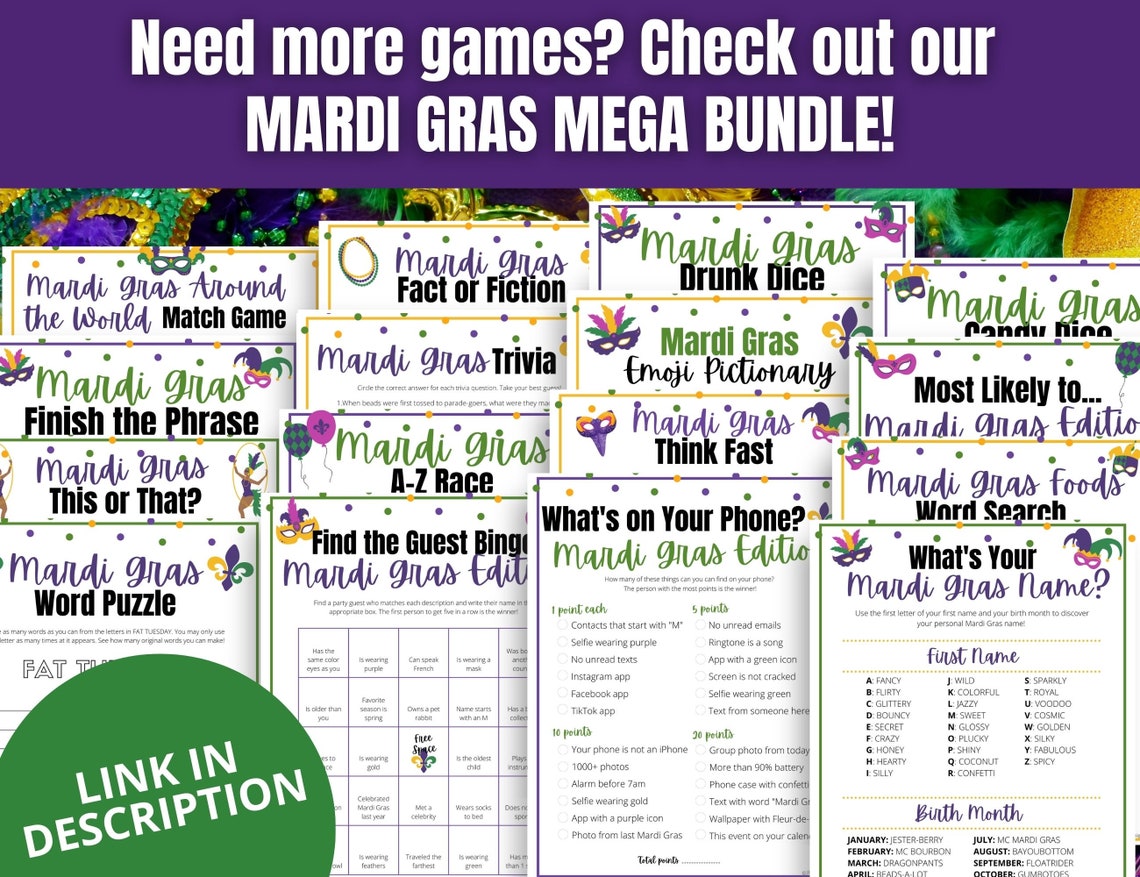 mardi gras names