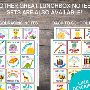 Printable Lunch Box Jokes for Kids, Lunchbox Notes, Funny Lunch Box Jokes, Digital Lunchbox Notes, Encouraging Notes for Kids, Food Puns image 8