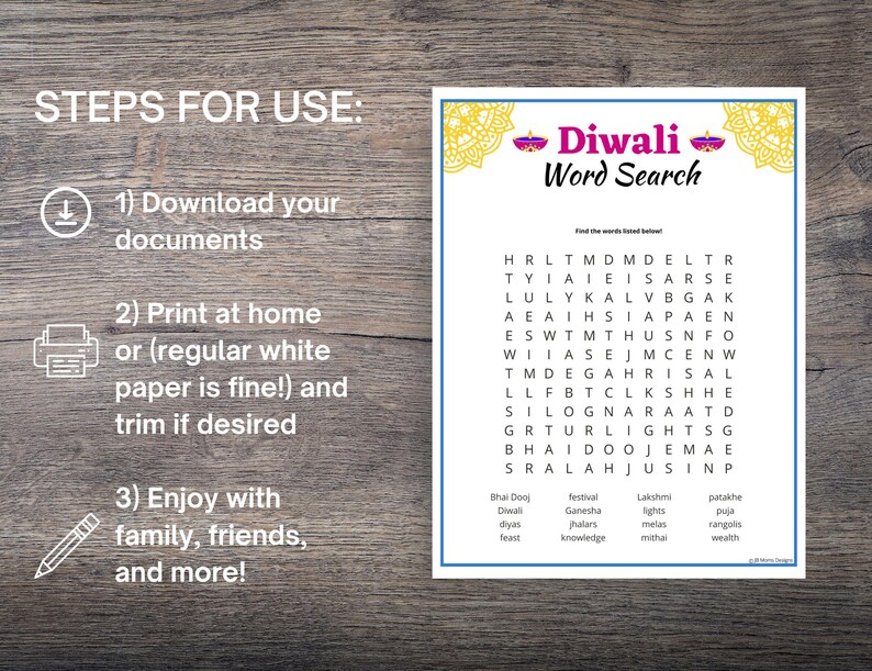 Diwali Games BUNDLE, Diwali Party Games for Adults, Teens, Kids, Fun