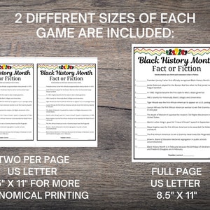 Black History Month TRIVIA Bundle, African American History Month ...