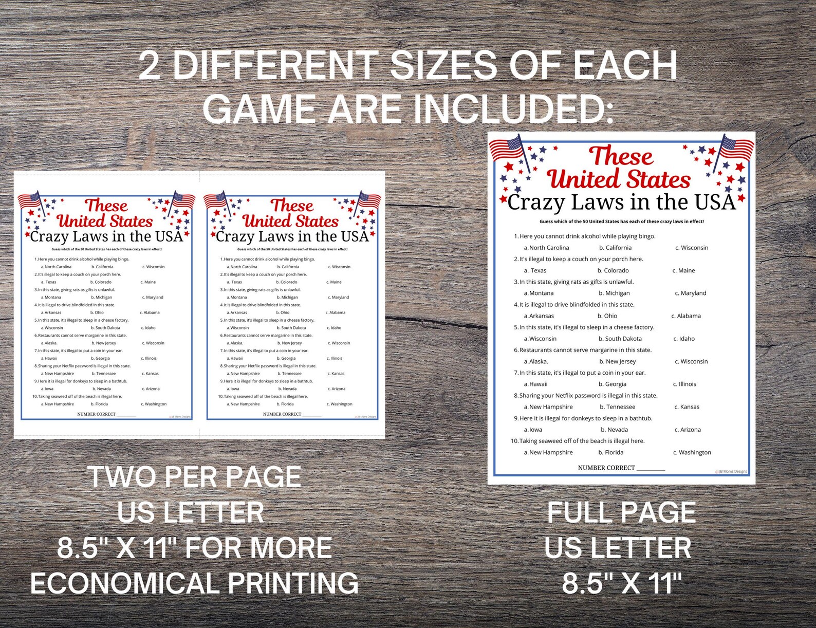 Memorial Day Games MEGA Bundle: 50+ Printable Activities and ...