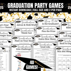 2025 Abschlussfeierspiele, Abschlussspiele, Klasse von 2025 Abschlussspiele, College-Grad-Party, Abiturfeier, grad Nachtspiele