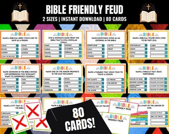 Juego de trivia bíblica: Actividad para jóvenes cristianos (descarga digital)
