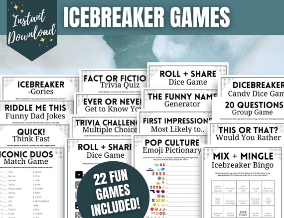 Icebreaker games 2024 for work