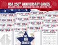 USA 250th Anniversary Games Bundle: 65 Patriotic 4th of July Party Games (Printable PDF) product logo