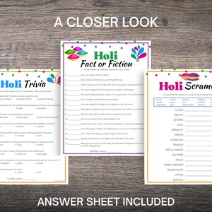 quiz on holi with answers
