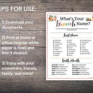 Brunch Games MEGA Bundle: 50 Printable Activities (digital Download) - Etsy