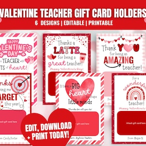 Valentinstag Lehrer Geschenkkartenhalter, Valentinstag Geschenk für Lehrer, Kaffee Geschenkkartenhalter, Geschenkideen für Lehrer, Valentinstag Geschenkkarten für Lehrer