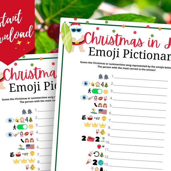 Christmas in July Etsy