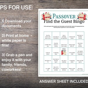 Passover Trivia Game, Printable Passover Trivia Questions &amp; Answers ...