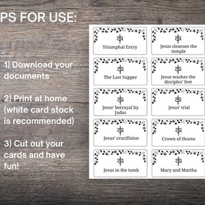 Bible Pictionary Cards: Fun Christian Game (printable, 100 Cards) - Etsy