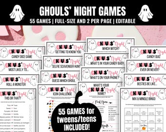 Teen Halloween Party Games Bundle: Ghouls Night In (Digital Download)