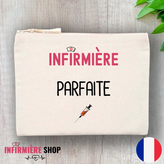 Trousse infirmière en or, cadeau remerciement infirmière, trousse