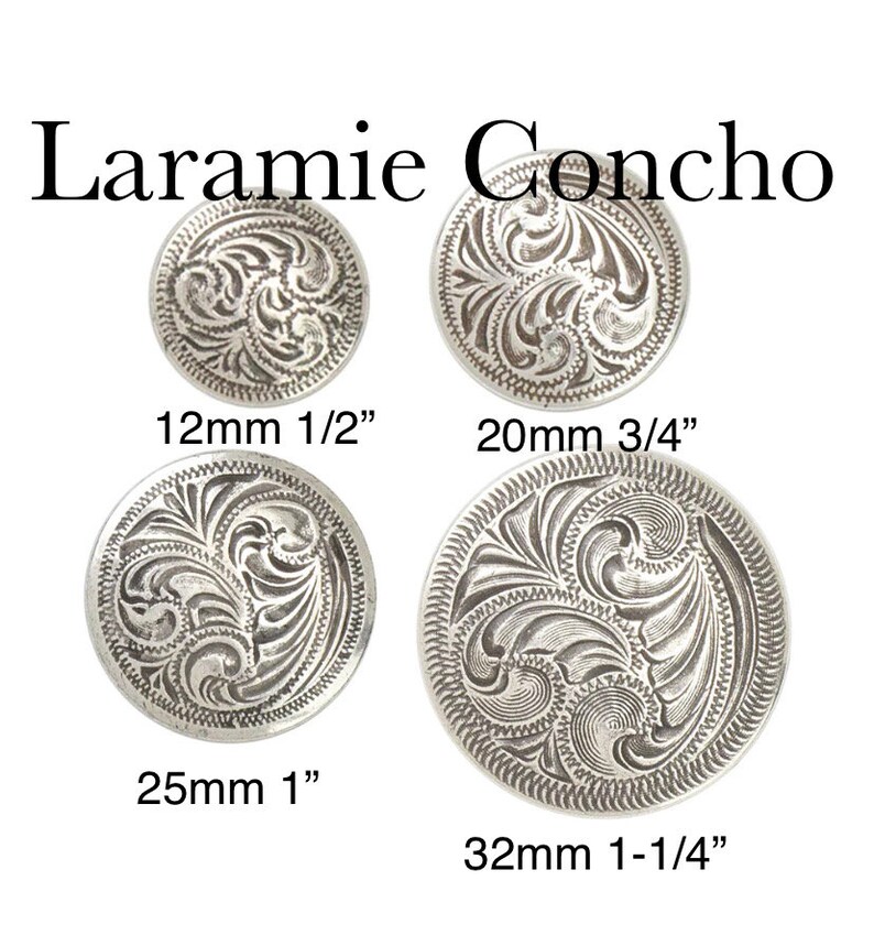 Laramie Hardware Collection. Buckles and Conchos for Belts, Bags and ...