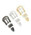 Hat buckles 3/8” (10mm) Assorted 3 piece designs.