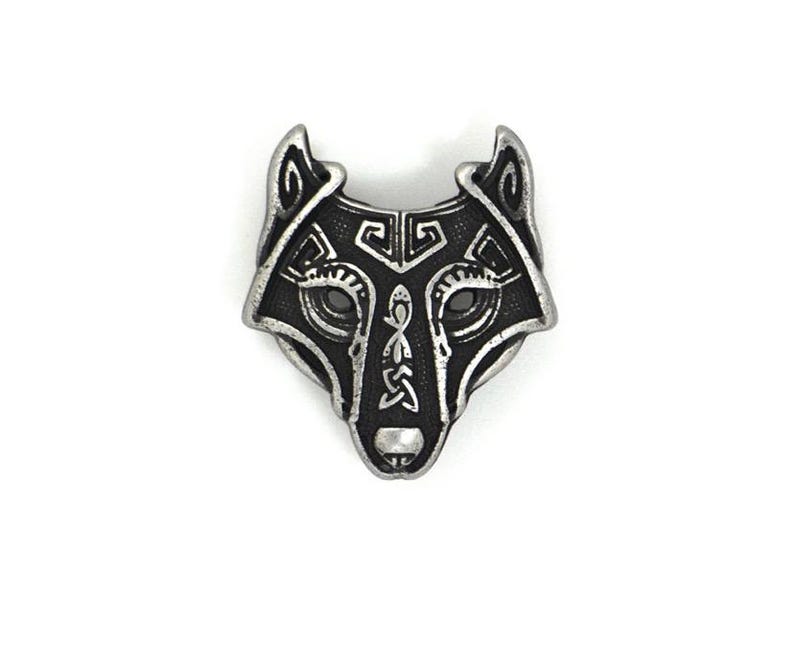 Viking Wolf Concho Assortment Hardware Collection. Screw Back Conchos ...