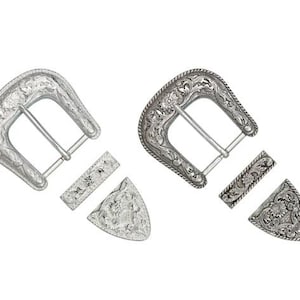 1-1 / 2 &#39;&#39;Victoria Schnallen Sets für Gürtel, Taschen und mehr. Schnallen im Westernstil für das Lederhandwerk.
