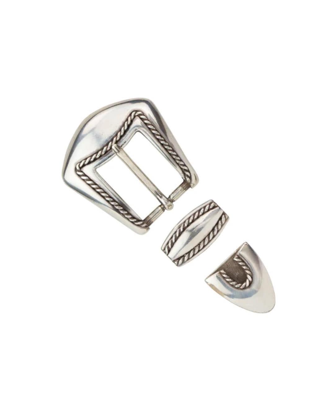 What Is Rope Buckle 1” 25mm Twisted Rope Edge Buckle Set for Belts and Leather Craft ...