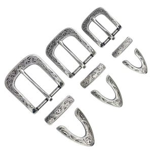 Laramie Hardware Collection. Buckles and Conchos for Belts, Bags and Horse Tack. Assorted sizes.