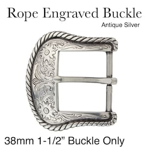 1-1 / 2 ”Sortierte Western Ferse Schnallen. Dekorative und einzigartige Schnallen für Gürtel.