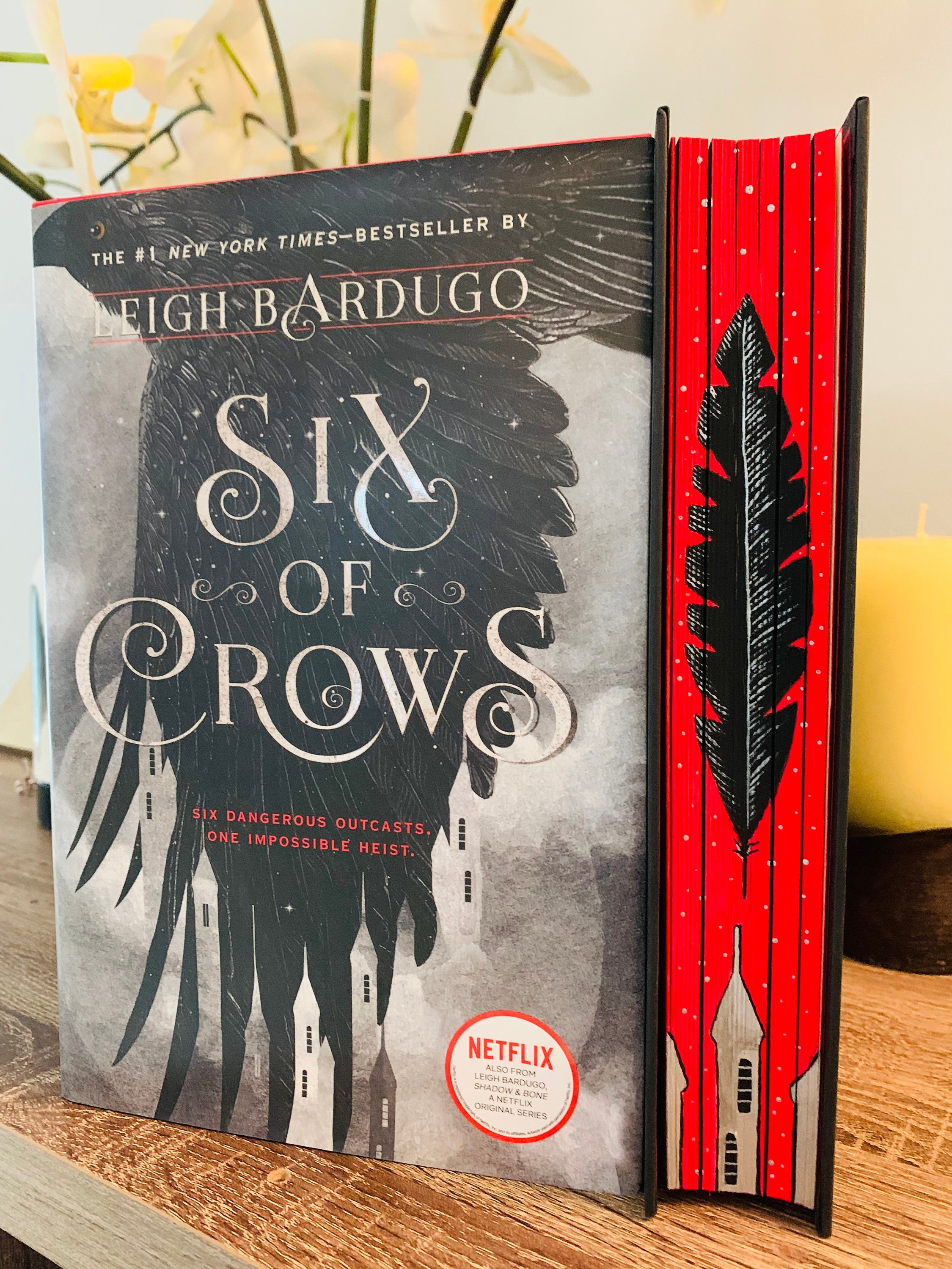 Six of Crows Duology Stenciled/sprayed Edges 