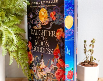 Daughter Of The Moon Goddess - Hand Painted Edges