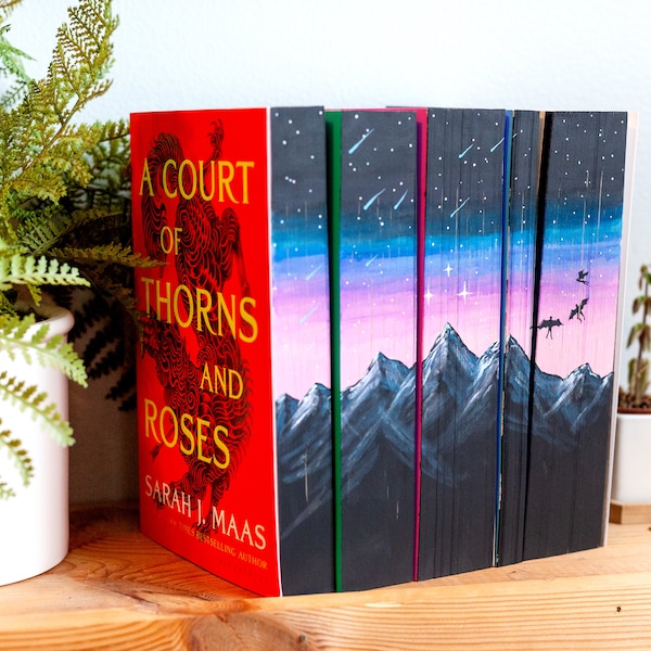 Court of Thorns and Roses Dust Cover Etsy Court of Thorns and Roses Dust Cover Etsy