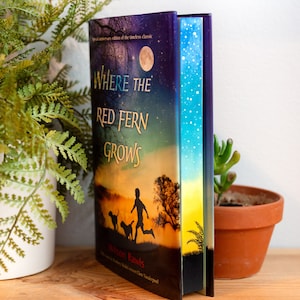 Where The Red Fern Grows - Hand Painted Edges