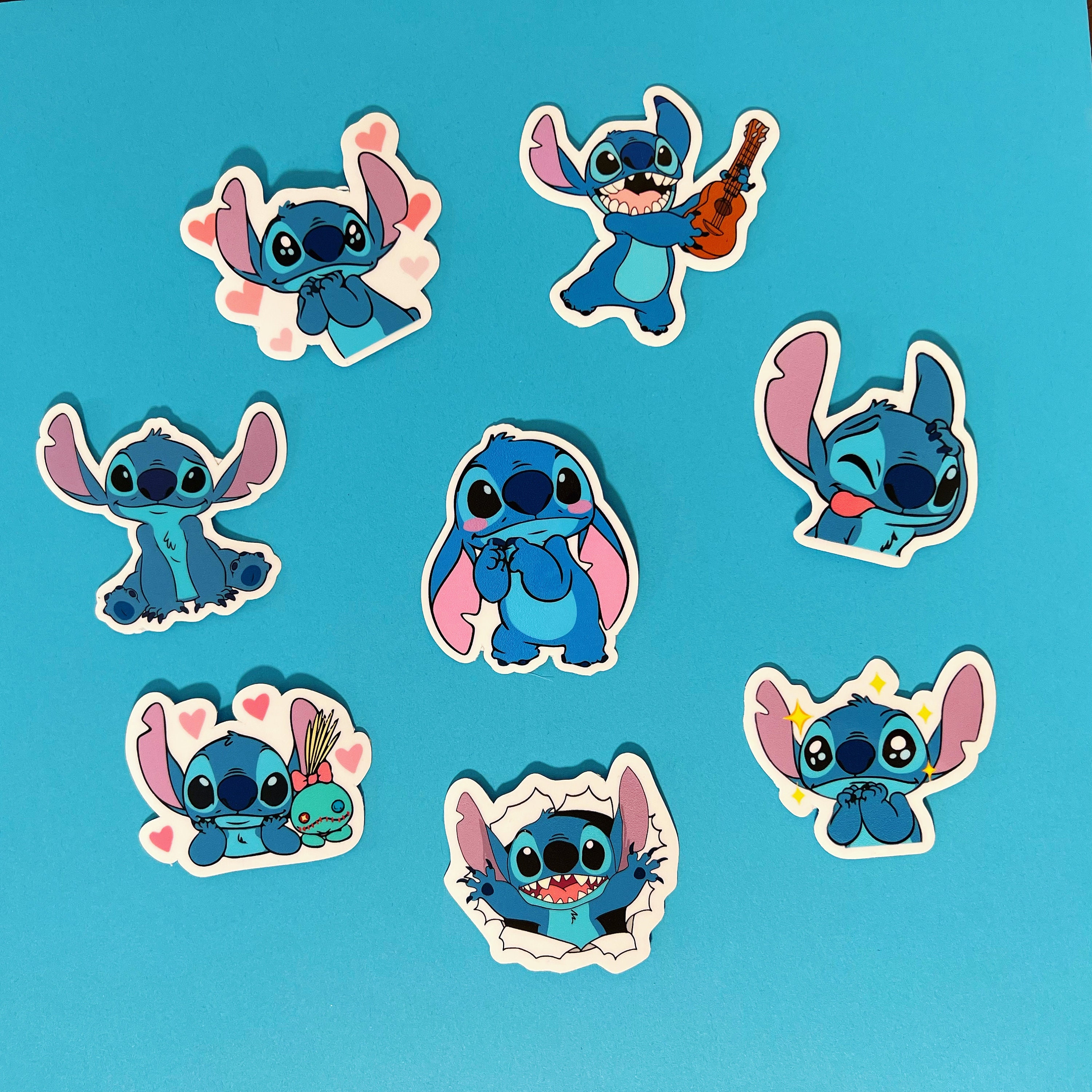 Set pegatinas Stitch Disney