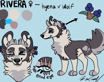 Fursona ref sheet