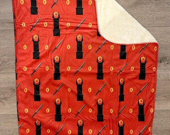 Lord of the Rings | Mordor The Eye Baby Blanket