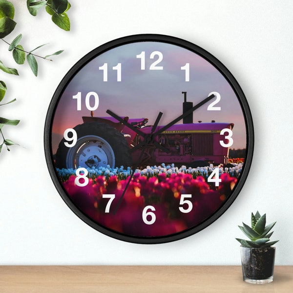 John Deere Clock Etsy