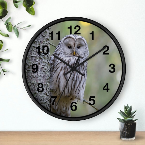 Owl Clock - Etsy